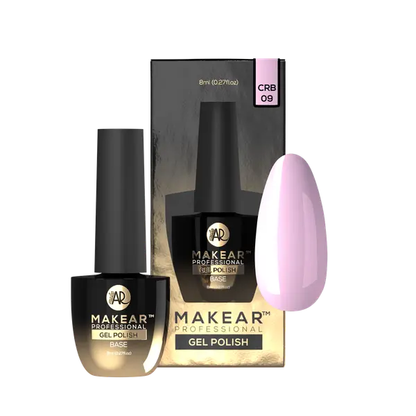 Makear Color RUBBER BASE CRB09 Pink 8ml