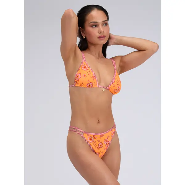 Aloha triangle bikini top