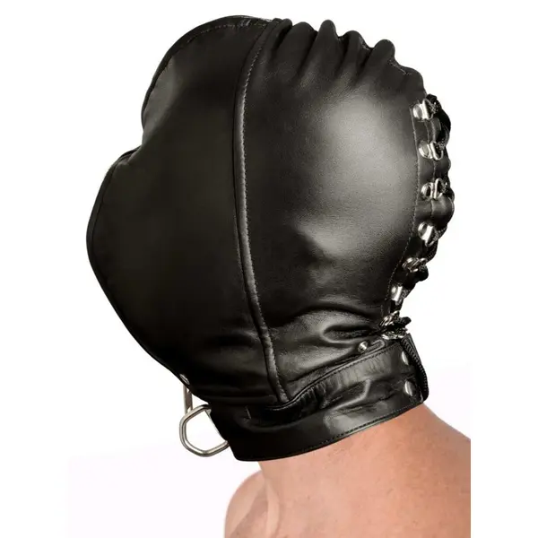 Leather Fly Trap Mask