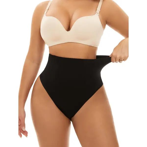 Plain High Waisted Shapewear Bottom
