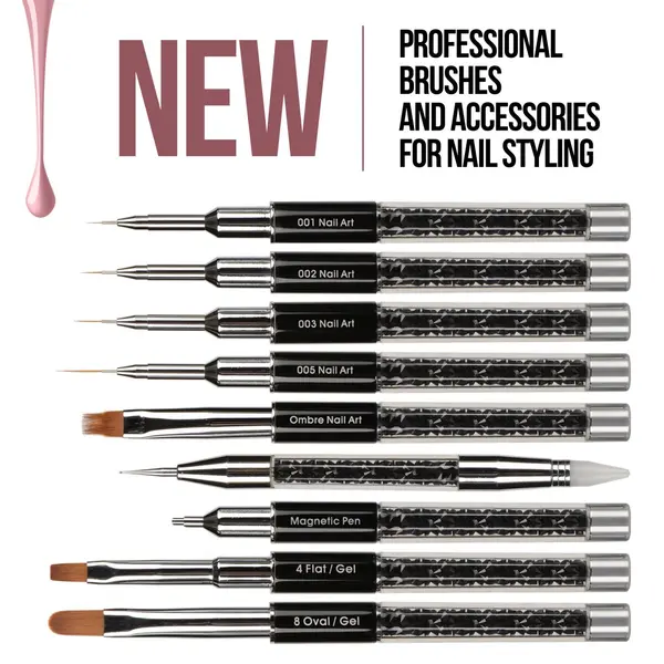 Victoria Vynn OMBRE NAIL ART BRUSH DESIGN 5/10mm