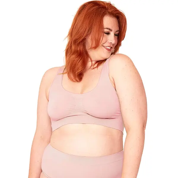 Silky Dance Seamless Clear Back Bra Top