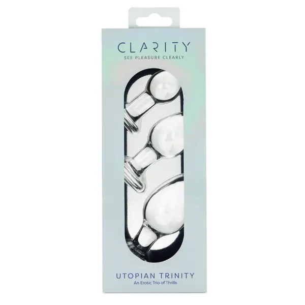 Clarity – Glass Plugs – Utopian Trinity
