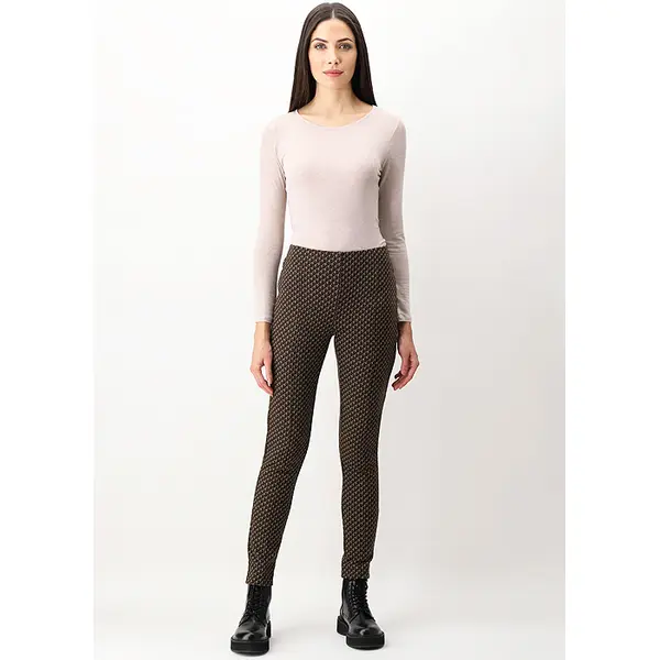 Oroblu Jacquard Pull On Leggings