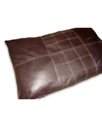 Top Grain Soft Supple Leather Cushion Cover Dog Bed