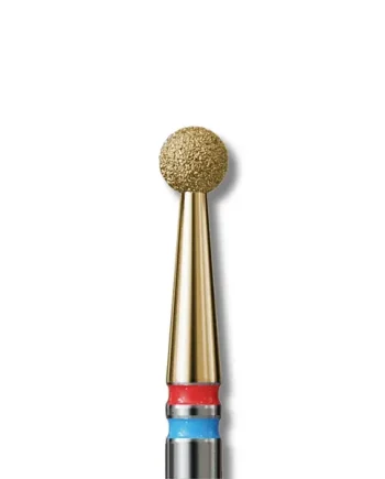 IQ Nails – Diamond Nail Drill Bit Ball Duo 2.5mm ZRN Coating 001.FM.025