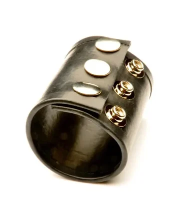 Large Rubber Ball Stretcher • Black