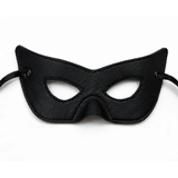 Leather Bunny Lockable Mask Hood