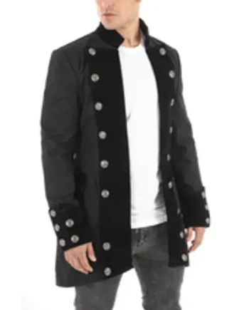 Military Style Coat Vintage Jacket