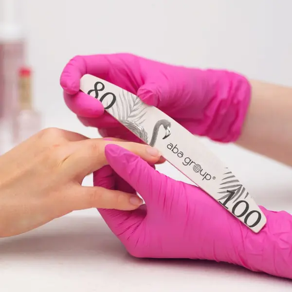 Aba Group SAFE PACK NAIL FILE HALF MOON 80/100 25pcs.
