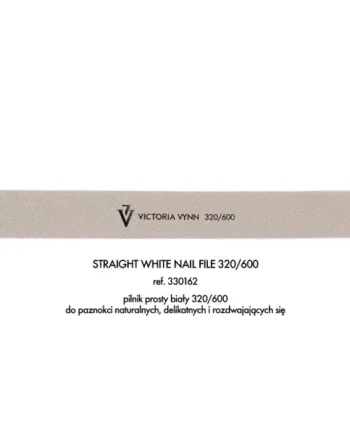 Victoria Vynn STRAIGHT WHITE NAIL FILE 320/600