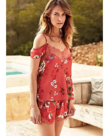 Promise Luxury Rigoletto Cami And Shorts Set