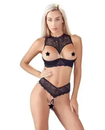 Cottelli Shelf Bra and String