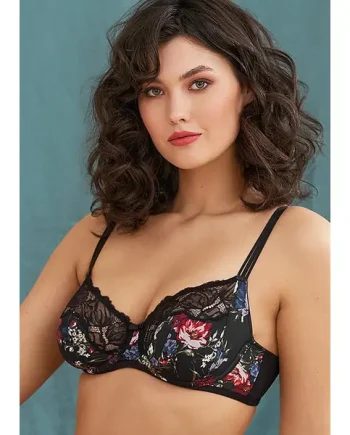 Felina Conturelle Midnight Flowers Underwired Bra