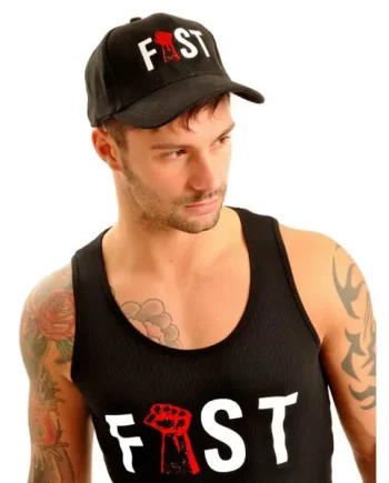 Fist Baseball Cap • Black