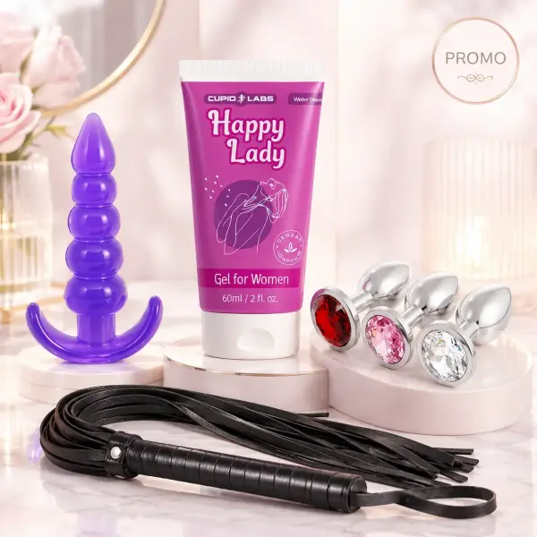 Dark Lady Pleasure Kit - Promo Kit For Female Desire, Anal Pleasure And Erotic Control