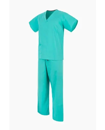 Jade Green NHS Medical Compliant Reversible Scrub Suit Set