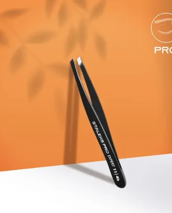 Staleks EYEBROW TWEEZERS EXPERT 11/4 black
