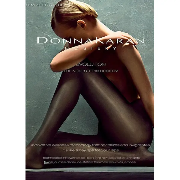 Donna Karan Evolution Semi Sheer Jersey Tights