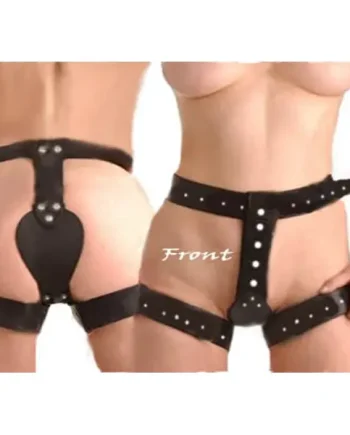Secure Female Chastity Belt and Harness