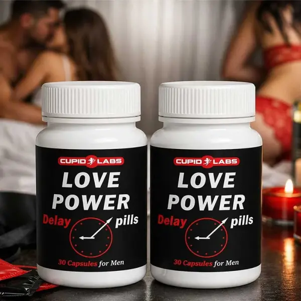 2 Packs Delay Tablets For Men Love Power
