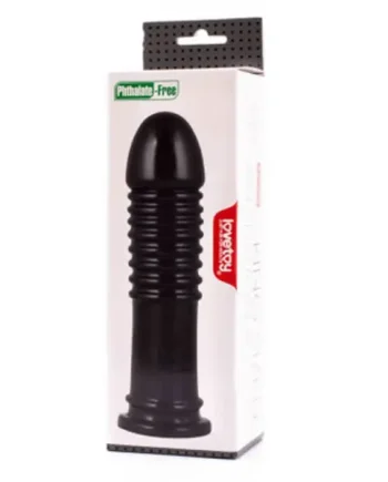 Lovejoy King Size Anal Fisting Dildo Bumper | Ribbed Head Suction Cup | Anal Fist Sex Toy Dildo