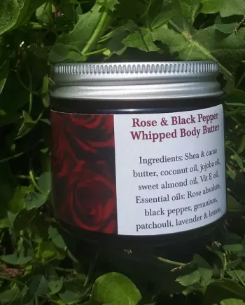 Artemis Rose – Rose, Geranium & Black Pepper Whipped Body Butter