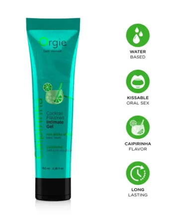 Lube Tube Cocktail – Caipirinha – Orgie