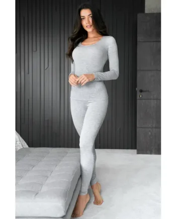 Second Skin Thermal Legging - Grey