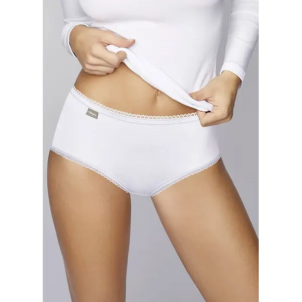 Playtex Cotton Stretch Midi Brief 2PP