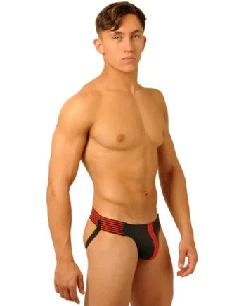 Fist Leather Jock • Red