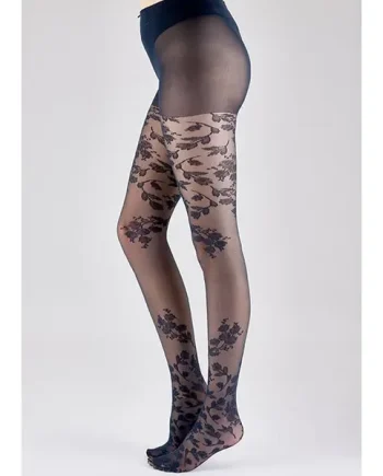 Pretty Polly Autumn Fall Floral Tights