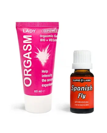 Spanish Fly 5ml - Desire-Enhancing Drops & Orgasm Lady Gel