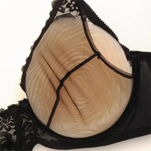 Black Lace Pocket Bra