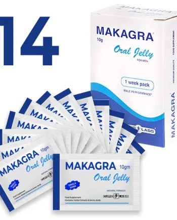 Achieve Powerful Erections with Makagra Oral Jelly - 14pcs SALE