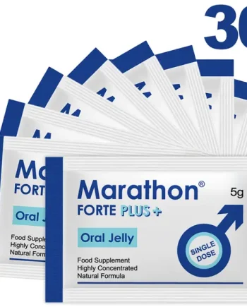 Marathon Forte Plus Oral Jelly - Edible Jelly for Men - 30 Pieces