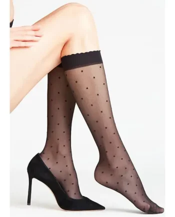 Falke Dot Knee Highs
