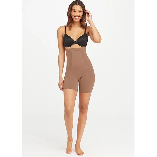 Spanx OnCore Cafe High Waisted Mid Thigh Short