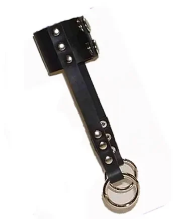 Testicle Stretcher Restraint Bondage Leather Fetish Harness