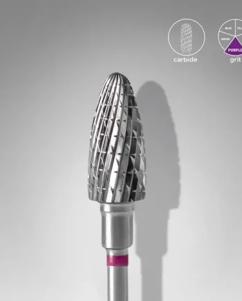 Staleks Carbide Nail Drill Bit CORN 6mm/14mm PURPLE