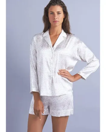 Mimi Holliday Seychelles Silk Pyjama Short Set