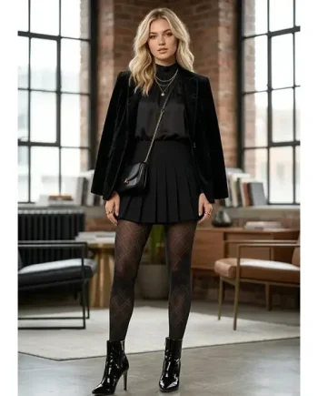 Gipsy Double Diamond Tights With Light Control Top