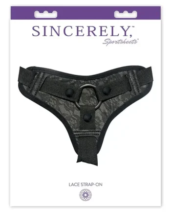 Sincerely Lace Strap On