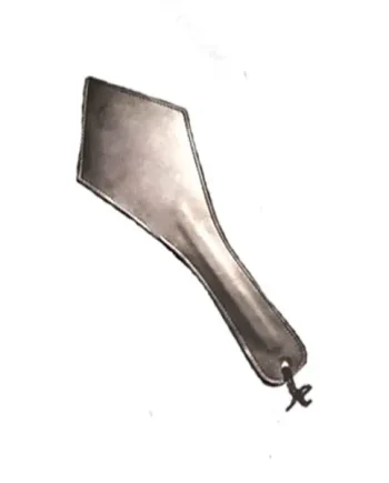 Leather Punishment Paddle Devils Tail