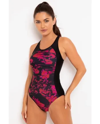 Energy Chlorine Resistant Swimsuit - Abstract Floral