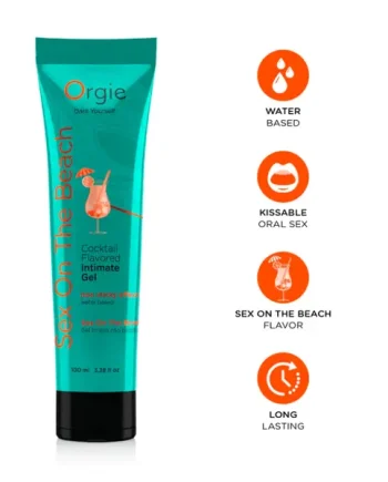 Lube Tube Cocktail – Sex on the Beach – Orgie