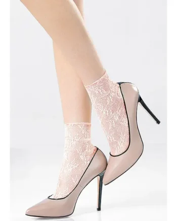 Pierre Mantoux Miranda Lace Ankle Highs