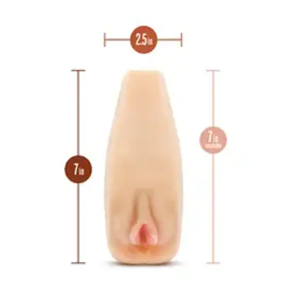 M Elite Soft and Wet Natasha Self Lubricating Masturbator