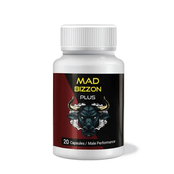 Capsules for Stronger Erection Mad Bizzon Plus - 20 capsules