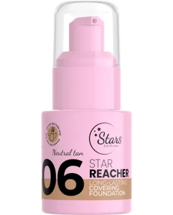 Stars From The Stars – STAR REACHER Long-Lasting Covering Foundation 06 Deep Medium 20g